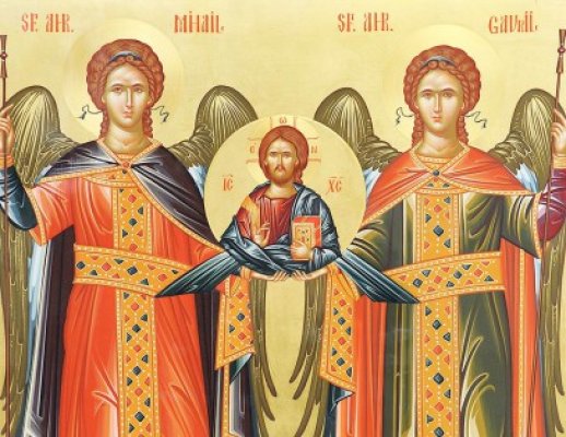 Azi îi sărbătorim pe Sfinţii Arhangheii Mihail şi Gavriil